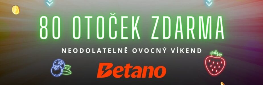 Betano 80 free spinů