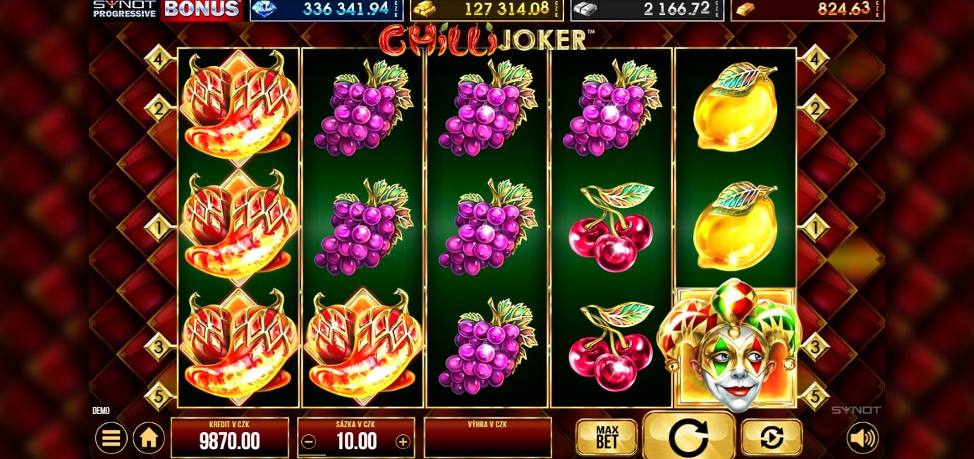 Chilli Joker automat demo