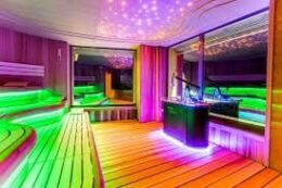 Finská sauna v resortu King's Rozvadov