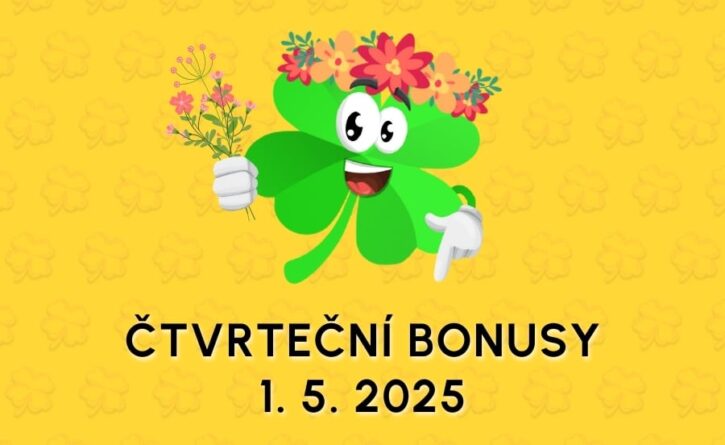 Free spiny a bonusy dnes 1. 5. 2025