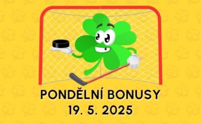 Free spiny a bonusy dnes 19. 5. 2025