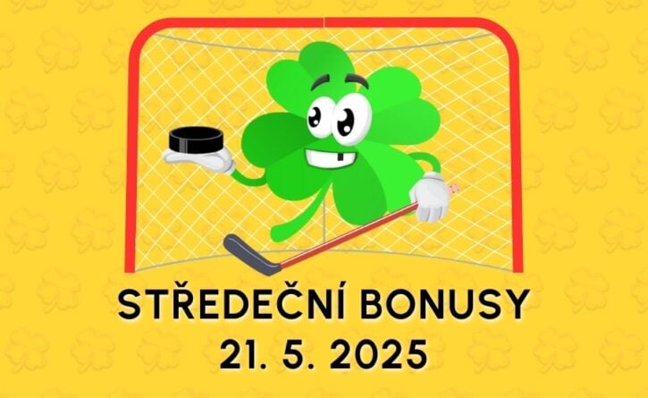 Free spiny a bonusy dnes 21. 5. 2025