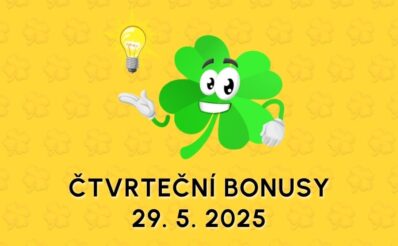 Free spiny a bonusy dnes 29-5-2025