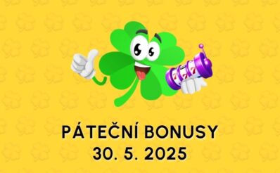 Free spiny a bonusy dnes 30. 5. 2025