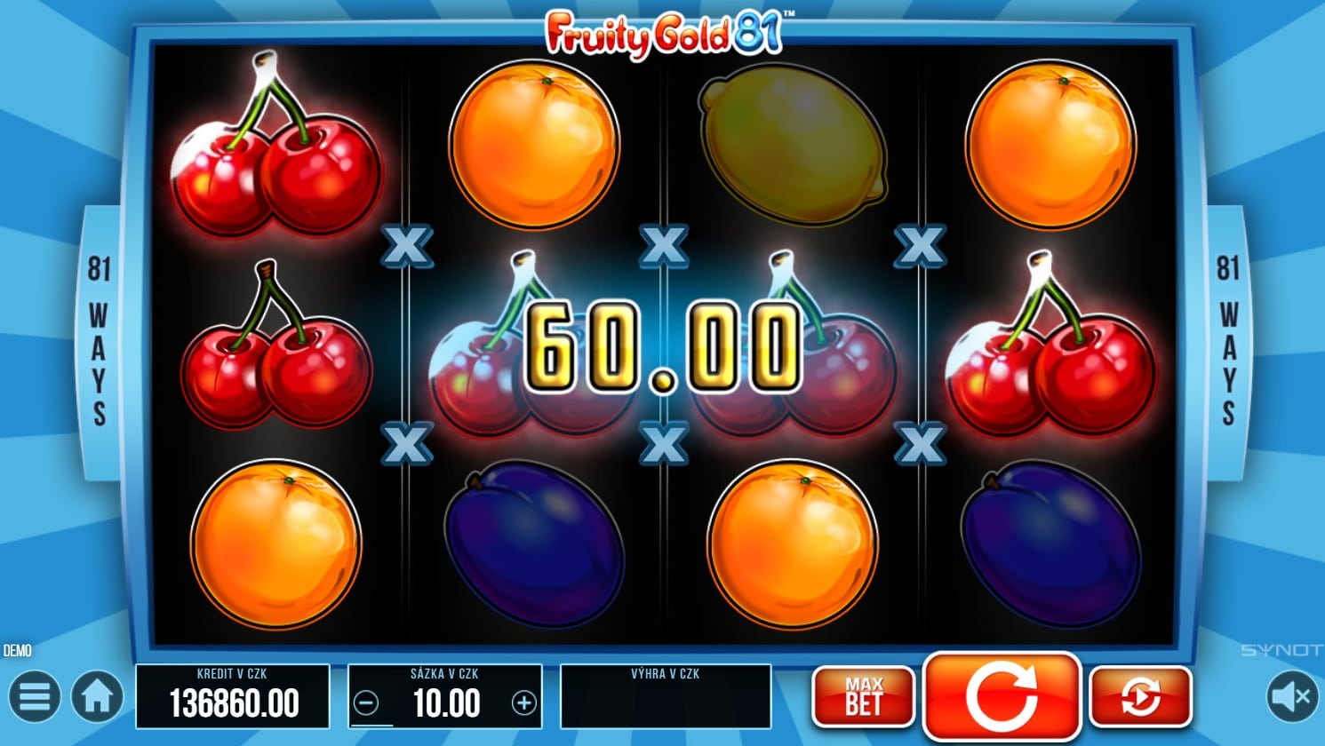 Fruity Gold 81 screenshot