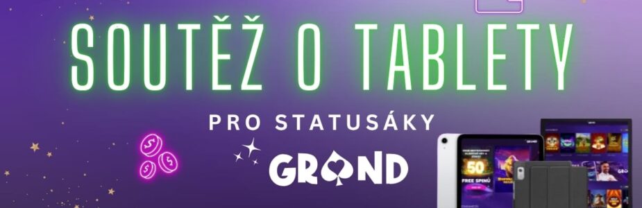 Grandwin soutěž o tablety pro statusáky Grandwin soutěž o tablety pro statusáky