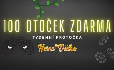 Herna U Dědka 100 otoček zdarma