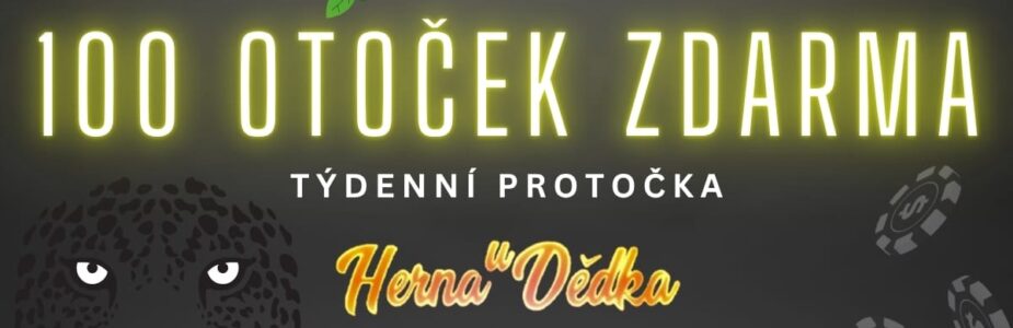 Herna U Dědka 100 otoček zdarma Herna U Dědka 100 otoček zdarma