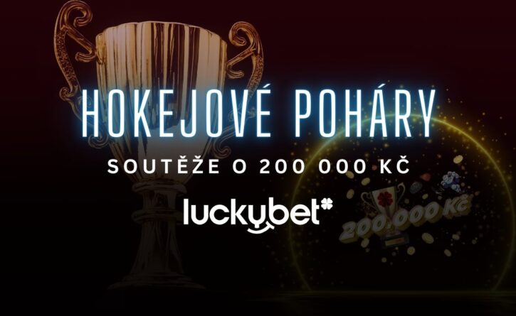 Hokejové poháry o 200 000 Kč LuckyBet
