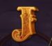 Symbol Písmeno J automatu Sherlock. A Scandal Bohemia od Tom Horn Gaming