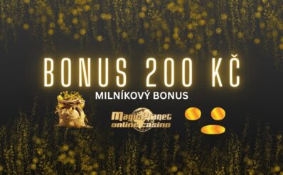 Magic Planet bonus 200 Kč