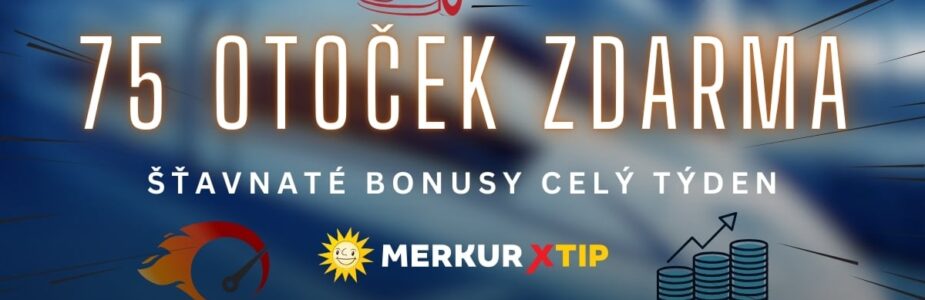 Merkur 75 free spinů