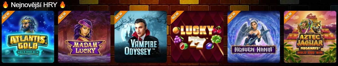 Nejnovější hry v Herně U Dědka