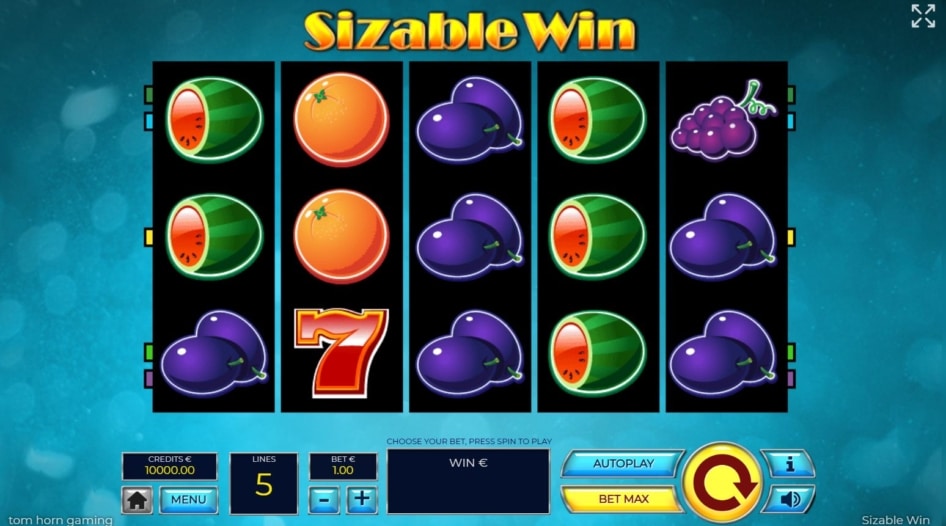 Sizable Win od Tom Horn Gaming