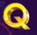 Symbol Písmeno Q automatu Wheel of Luck: Hold&Win od Tom Horn Gaming