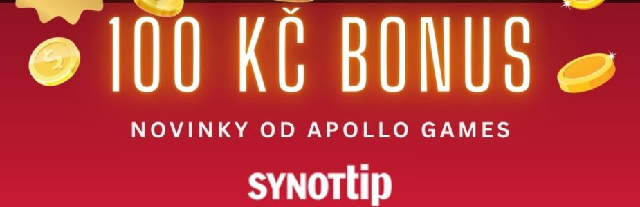 Synottip – 100 Kč Cashback Synottip - 100 Kč Cashback