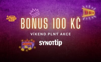 Synottip bonus 100 Kč