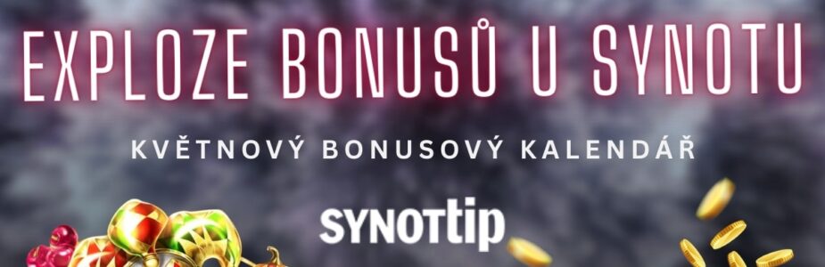 Synottip exploze bonusů