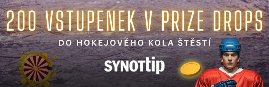 Synottip hokejové prize drops Synottip hokejové prize drops