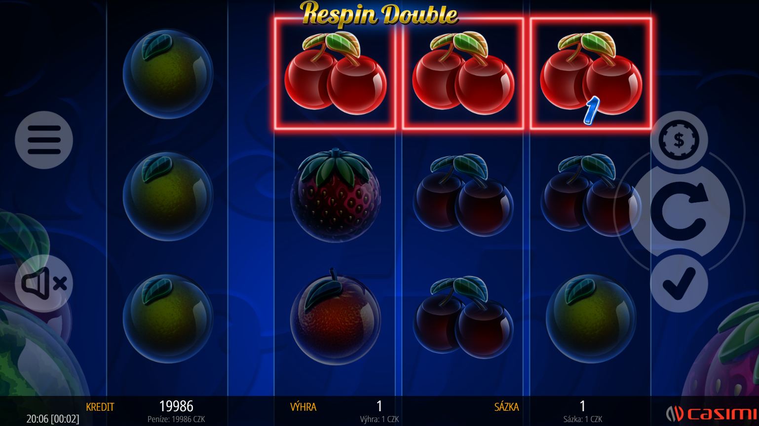 Téma a symboly Respin Double