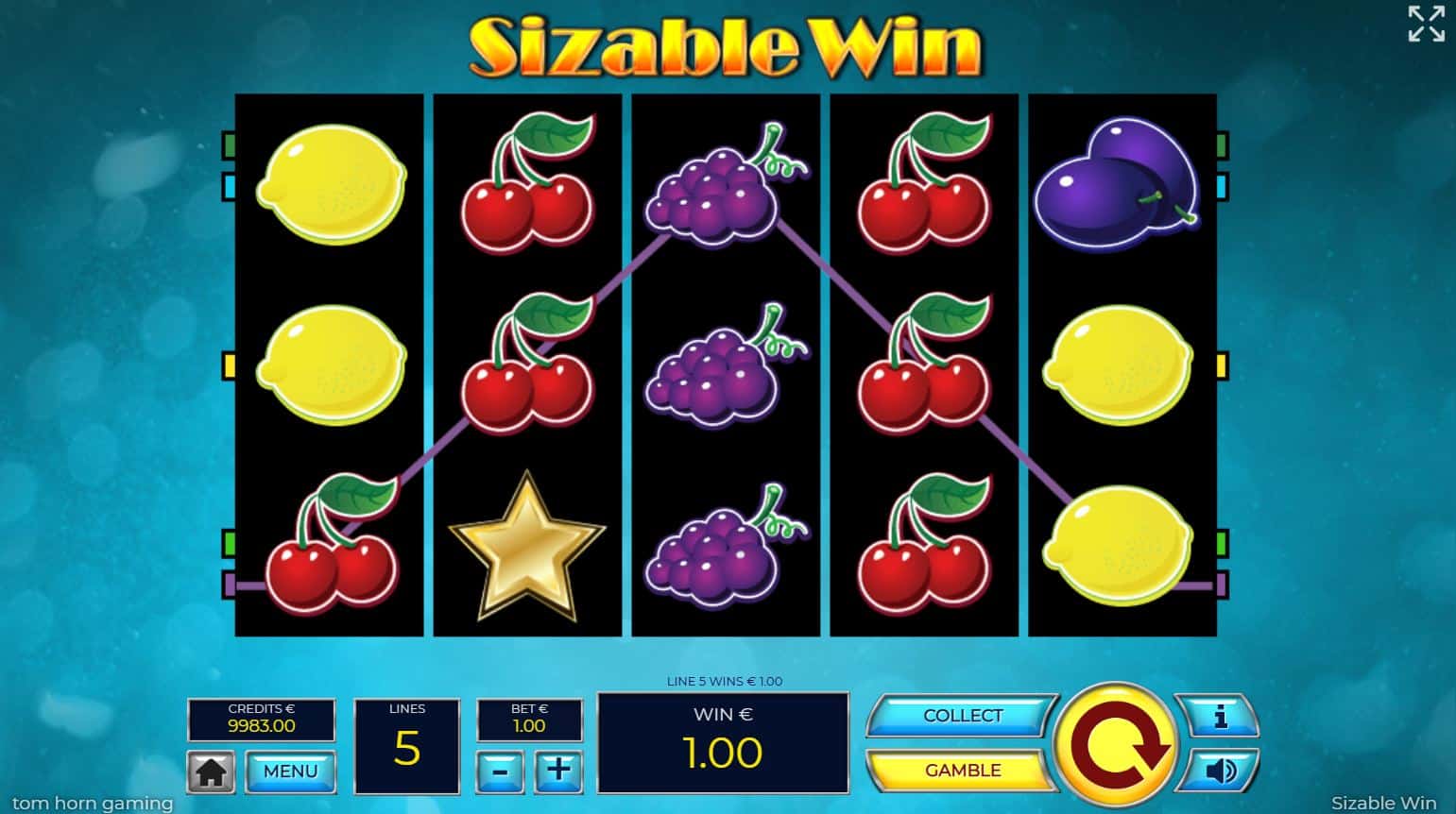 Téma a symboly Sizable WIn
