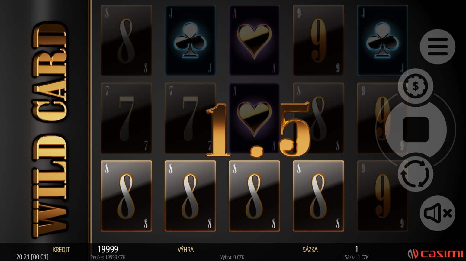 Téma a symboly Wild Card
