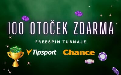 Tipsport a Chance 100 otoček zdarma