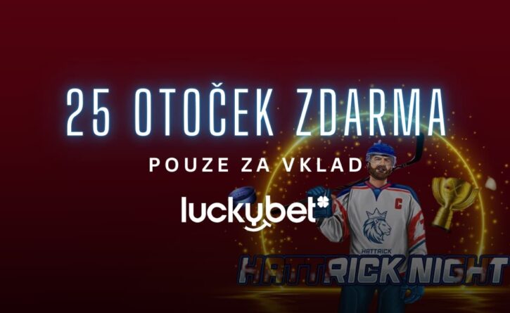 Získej 25 otoček za vklad v LuckyBet