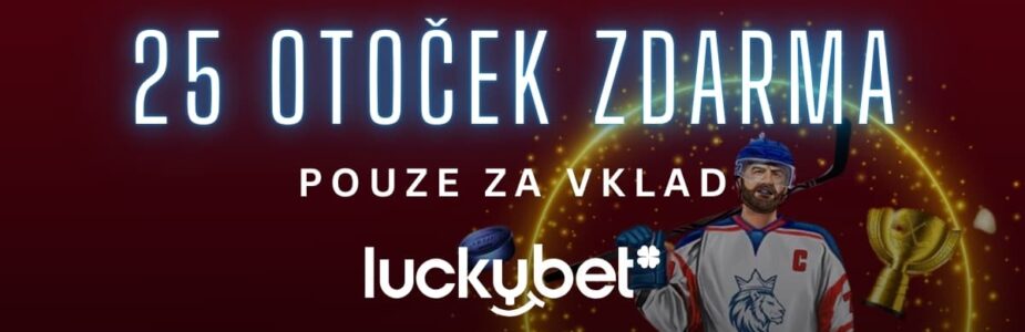 Získej 25 otoček za vklad v LuckyBet