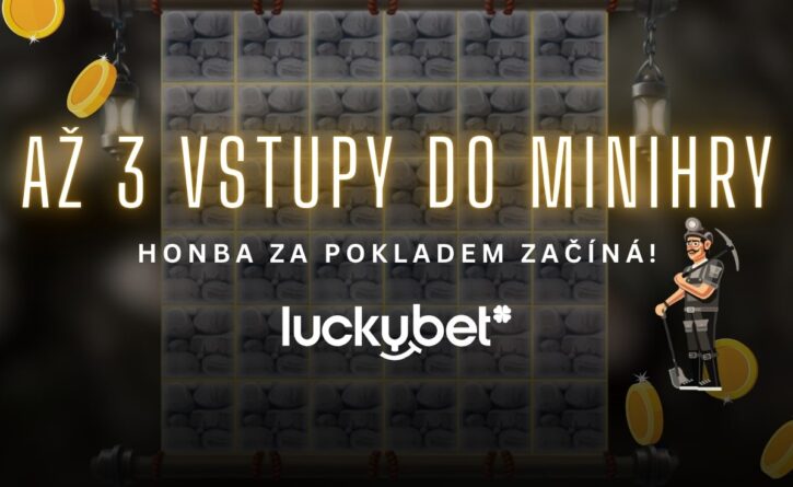 Získej 3 vstupy do minihry v LuckyBet