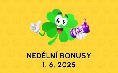 Free spiny a bonusy dnes 1-6-2025