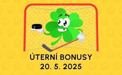 Free spiny a bonusy dnes 20. 5. 2025
