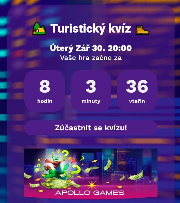 Kvízování Apollo Games