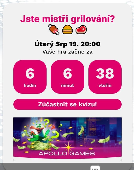 Kvízování u Apolla
