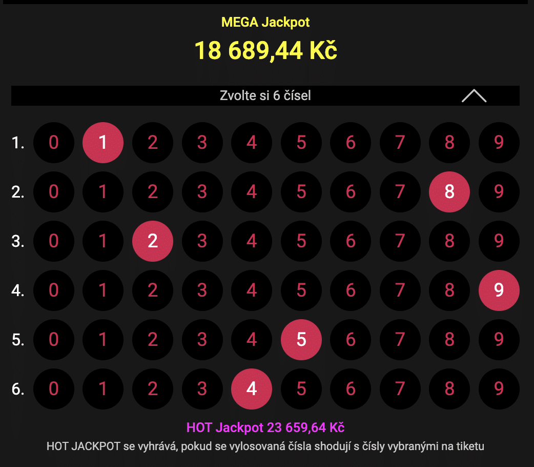 Mega a Hot Jackpot eKeno BetX