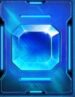 Symbol Modrý drahokam automatu Spacejammers od Tom Horn Gaming