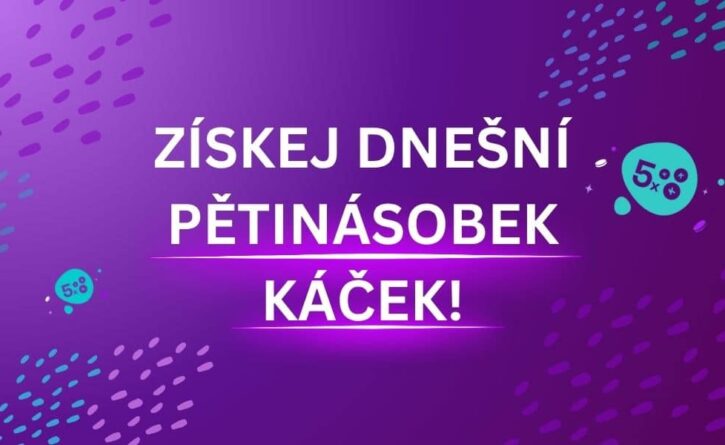 Dneska tě u Maxy čeká pětinásobek káček!