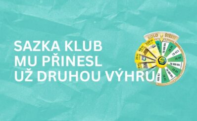 Sazka Klub panu Tomášovi přinesl už druhou výhru.