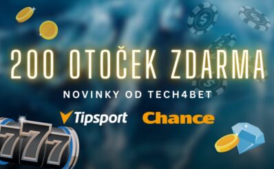 Turnaj o 200 free spinů u Tipsportu a Chance