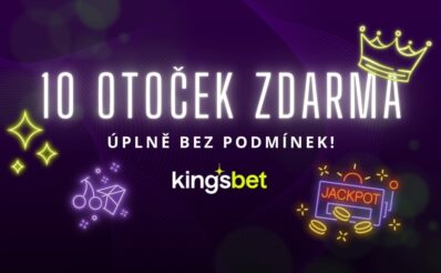Užij si 10 úterních free spinů bez podmínek u Kingsbetu