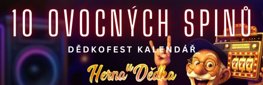 10 otoček zdarma v Herně U Dědka