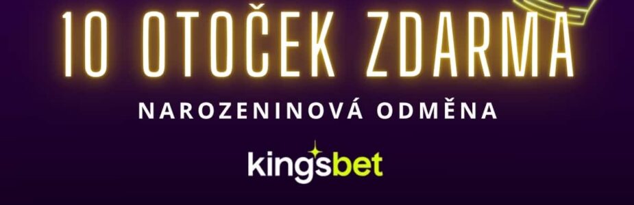 10 otoček zdarma v Kingsbet