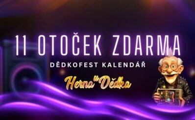 11 otoček zdarma v Herně U Dědka