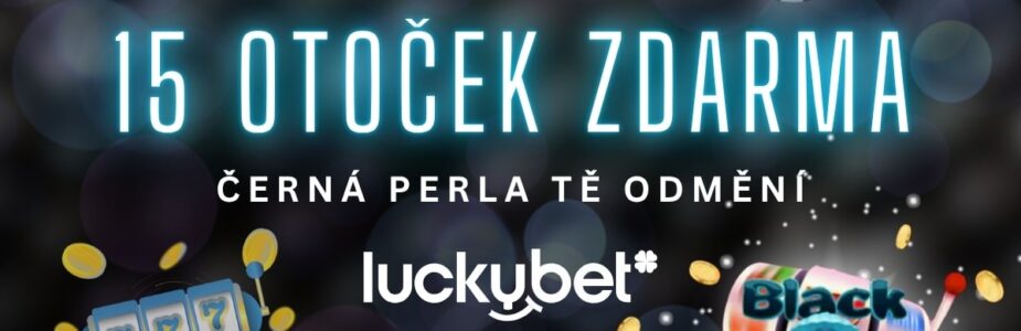 15-fs-black-pearl-luckybet Získej 15 free spinů u LuckyBetu