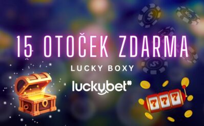 15 free spinů za vklad u luckybetu