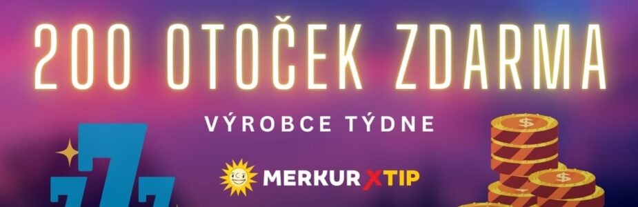200-fs-vyrobce-tydne-merkur 200 free spinů v casinu MerkurXtip