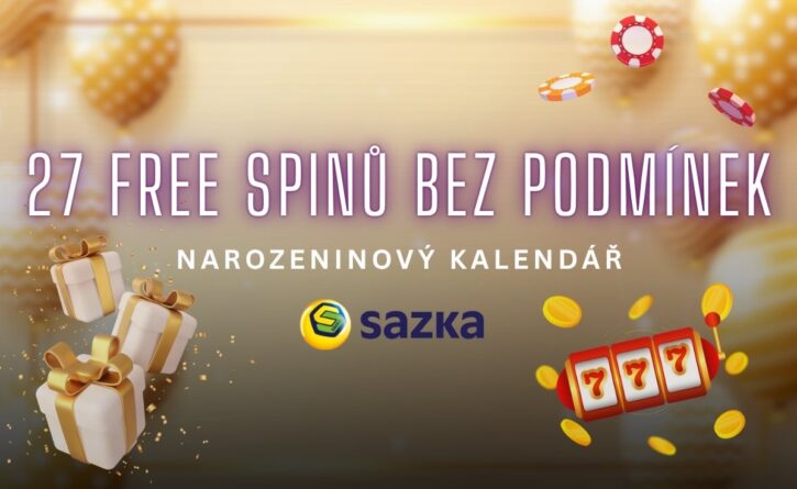 27 free spinů bez podmínek u Sazky