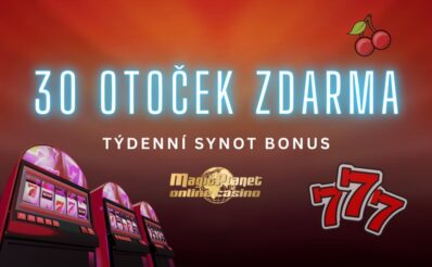 30 free spinů v týdenním bonusu Magic Planet