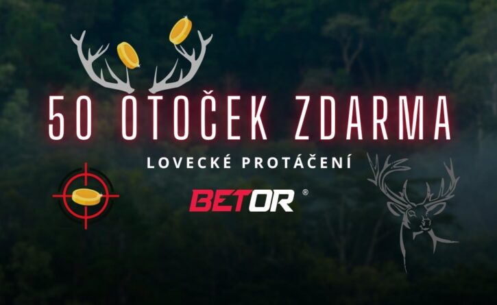 Betor 50 loveckých free spinů
