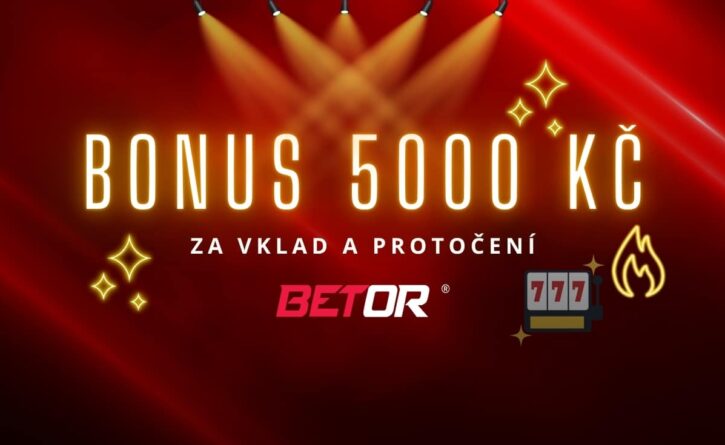 Betor bonus 5000 Kč